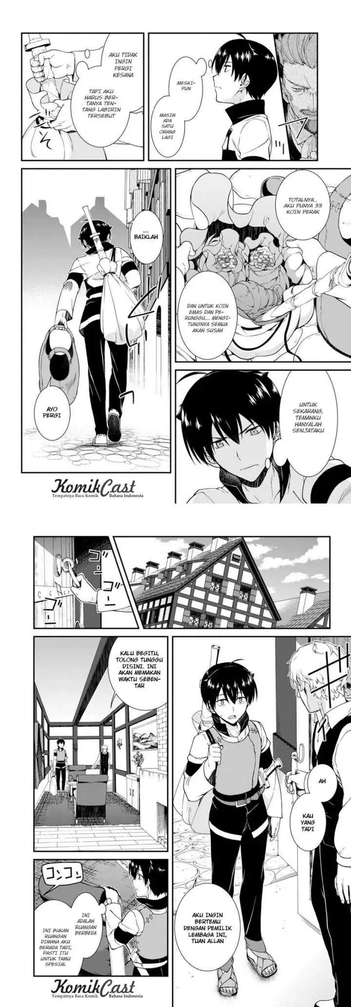 Isekai Meikyuu de Harem wo chapter 3.1 halaman 11
