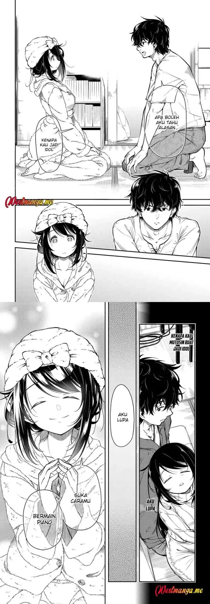 Kokuminteki Idol ni natta Osananajimi ga, Boro Apartment ni Sunderu Ore no Tonari ni Hikkoshite Kita Ken chapter 8 halaman 9