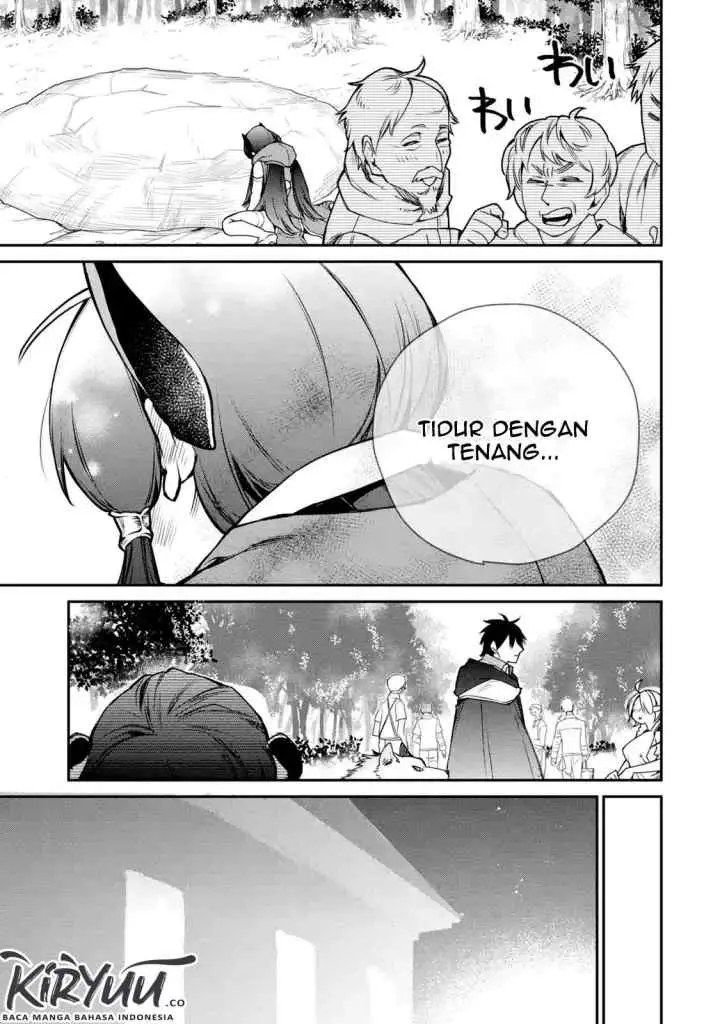 Saikyou no Madoshi. Hisa ni Ya wo Ukete Shimatta no de Inaka no Eihei ni Naru chapter 7.2 halaman 11