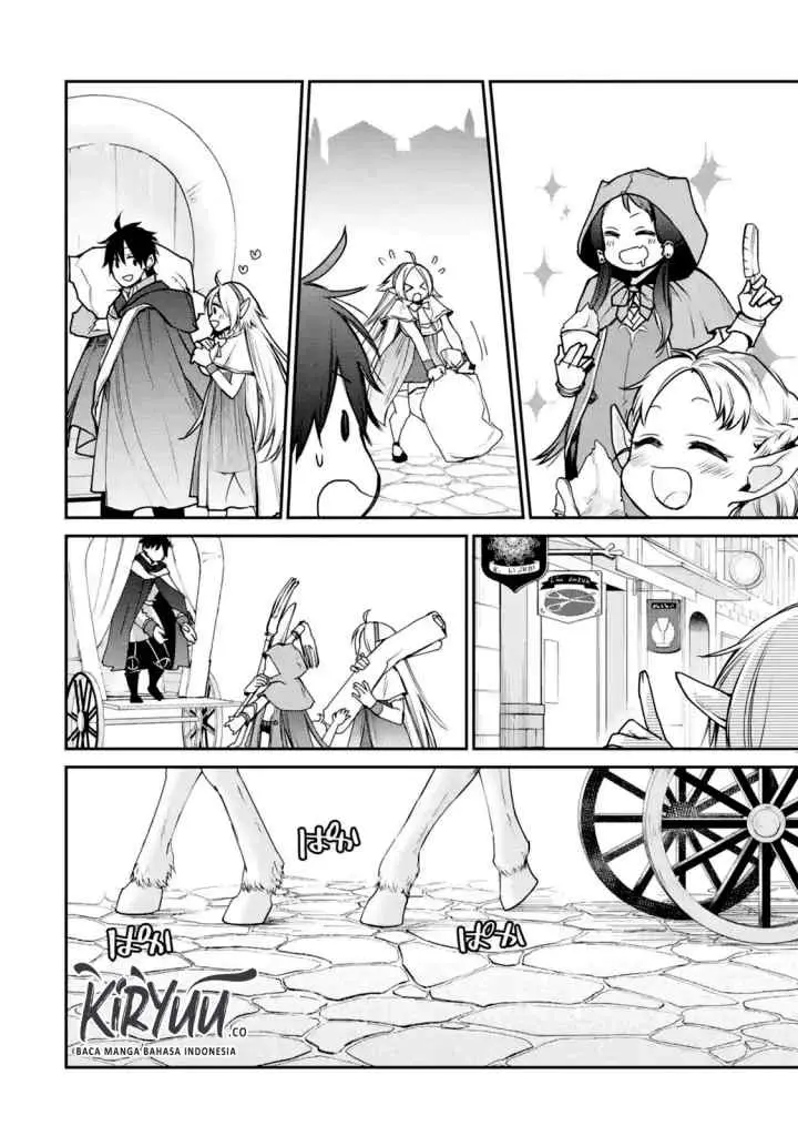 Saikyou no Madoshi. Hisa ni Ya wo Ukete Shimatta no de Inaka no Eihei ni Naru chapter 9.3 halaman 4