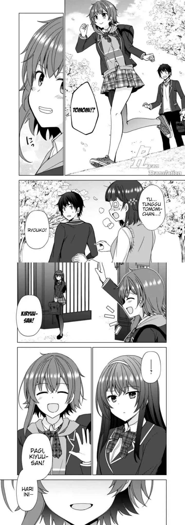 Iinazuke ga Dekita to Omottara, Sono Iinazuke ga Gakkou de Yuumei na chapter 4 halaman 11