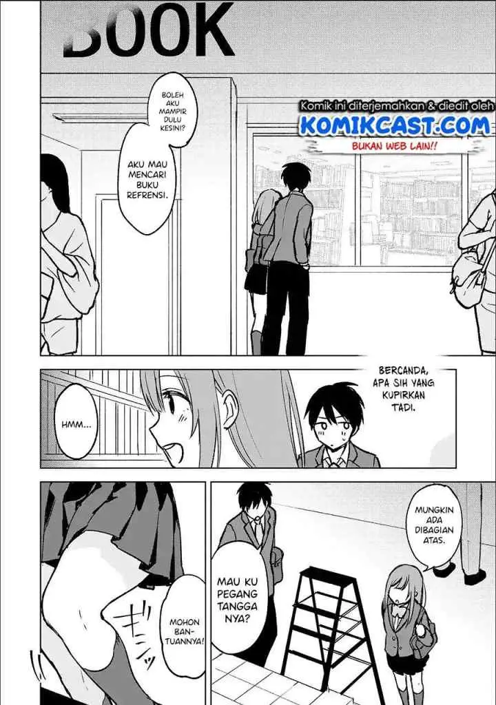 Chikan Saresou ni Natteiru S-kyuu Bishoujo wo Tasuketara Tonari no Seki no Osanajimi datta chapter 19.1 halaman 8