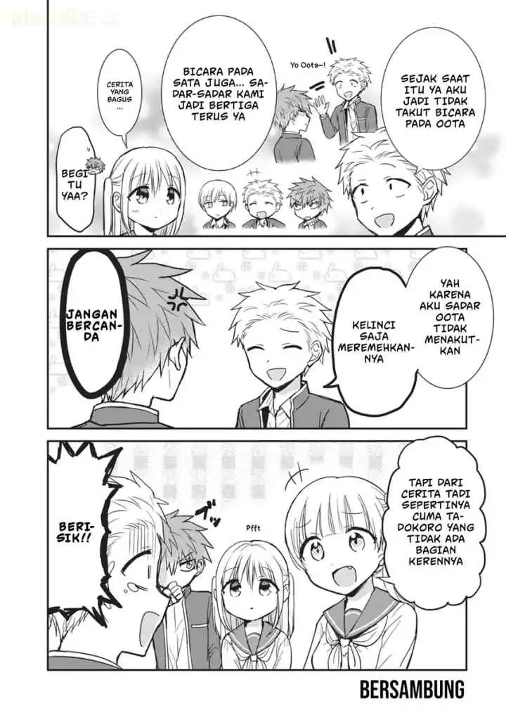 Kao ni denai Kashiwada-san to Kao ni deru Ota-kun chapter 99.5 halaman 9