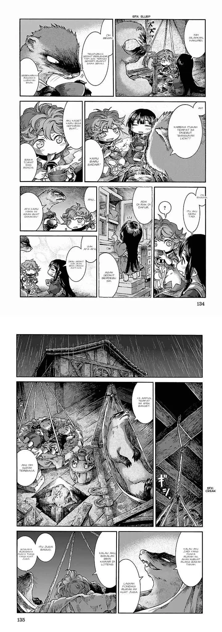 Hakumei to Mikochi chapter 32 halaman 8