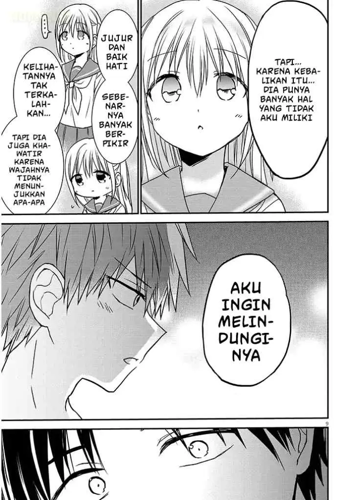Kao ni Denai Kashiwada-san to Kao ni Deru Oota-kun + chapter 23 halaman 10