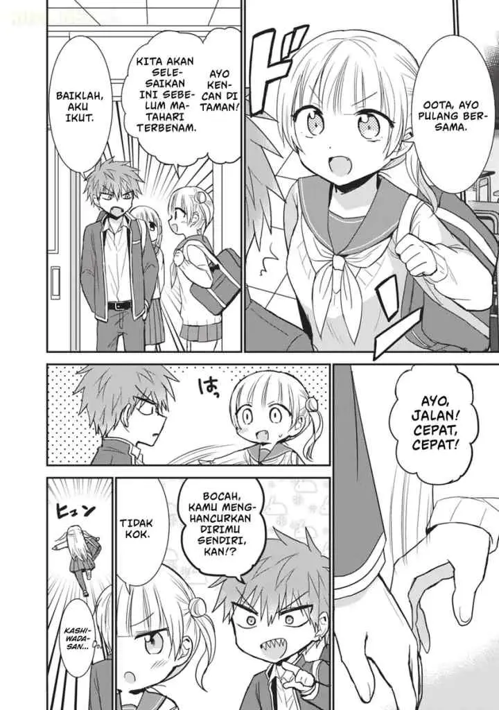 Kao ni denai Kashiwada-san to Kao ni deru Ota-kun chapter 89 halaman 9