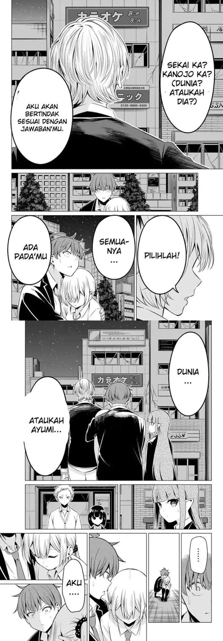 Sekai ka Kanojo ka Erabenai chapter 37 halaman 12