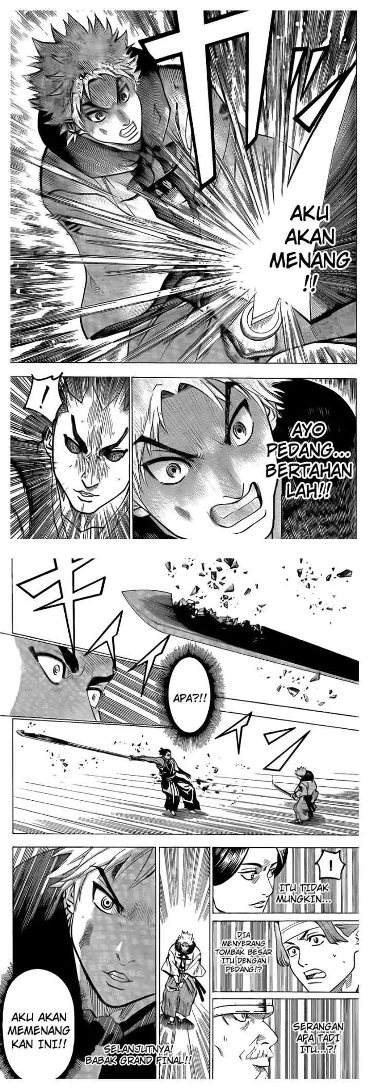 Gamaran chapter 49 halaman 10