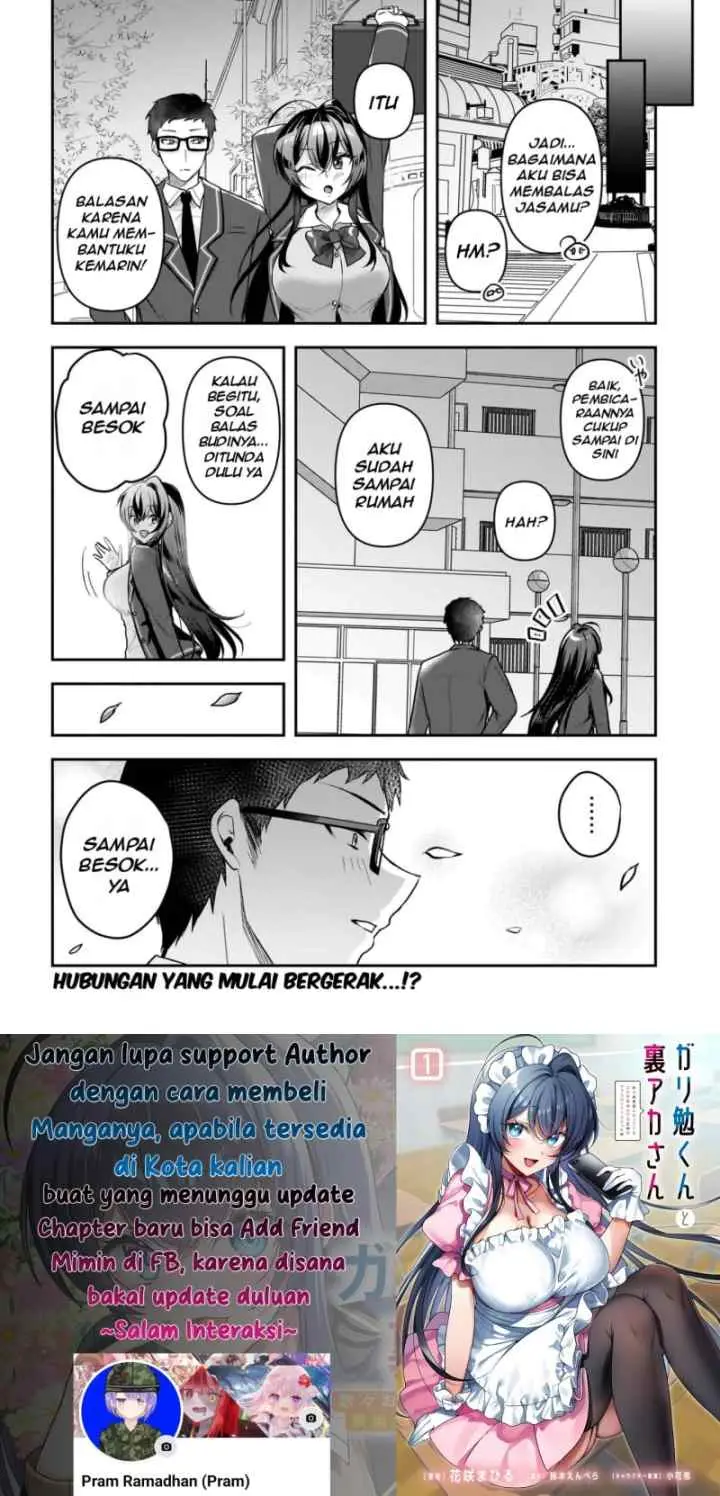 Gari Tsutomu-kun to Uraaka-san - Sanzan Osewa ni Natteiru Ero-kei Uraaka Joshi no Shoutai ga Kurasu no Idol Datta Ken chapter 2 halaman 12